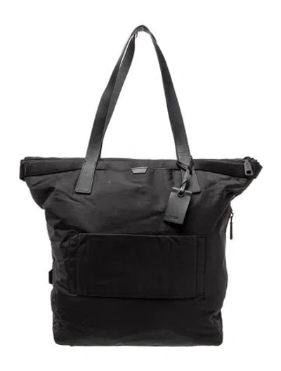 Pre-owned Tumi Nylon Tote In Black