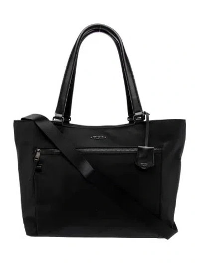 Pre-owned Tumi Nylon Tote In Black