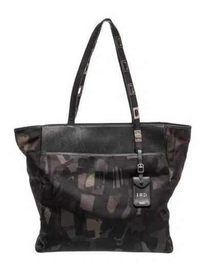 Pre-owned Tumi Nylon Tote In Black