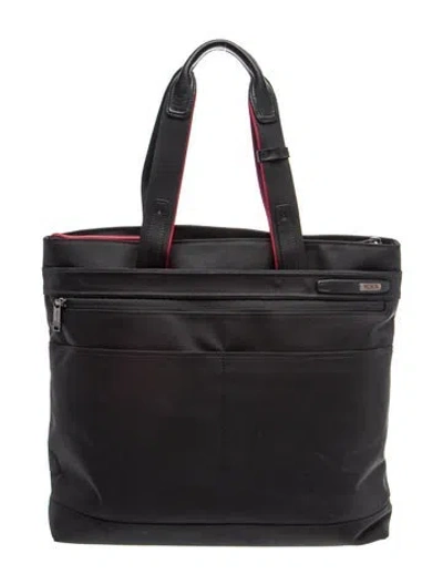 Pre-owned Tumi Nylon Tote In Black