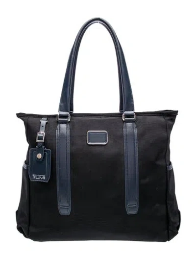 Pre-owned Tumi Nylon Tote In Black