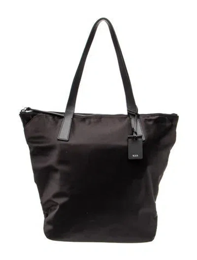 Pre-owned Tumi Nylon Tote In Black