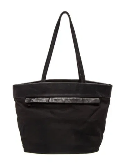 Pre-owned Tumi Nylon Tote In Black