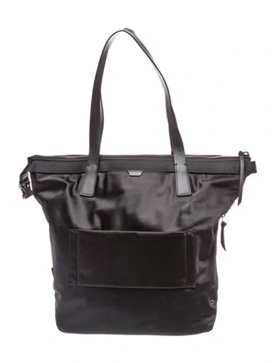 Pre-owned Tumi Nylon Tote In Black