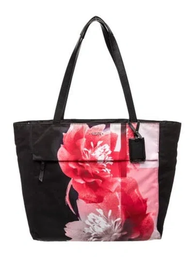 Pre-owned Tumi Nylon Tote In Black