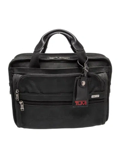Pre-owned Tumi Nylon Tote In Black