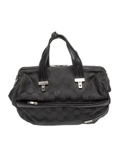 Pre-owned Tumi Nylon Tote In Black