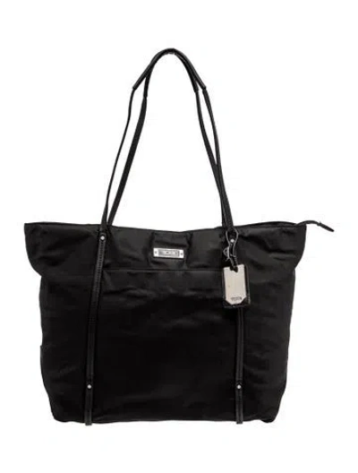 Pre-owned Tumi Nylon Tote In Black
