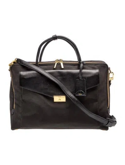 Pre-owned Tumi Nylon Tote In Black