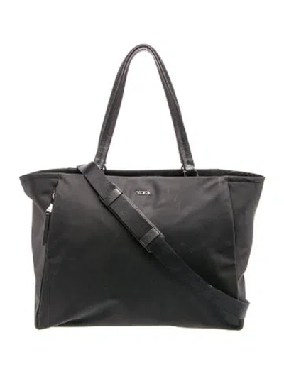Pre-owned Tumi Nylon Tote In Black