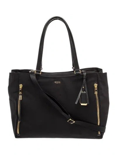 Pre-owned Tumi Nylon Tote In Black