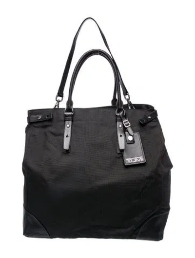 Pre-owned Tumi Nylon Tote In Black