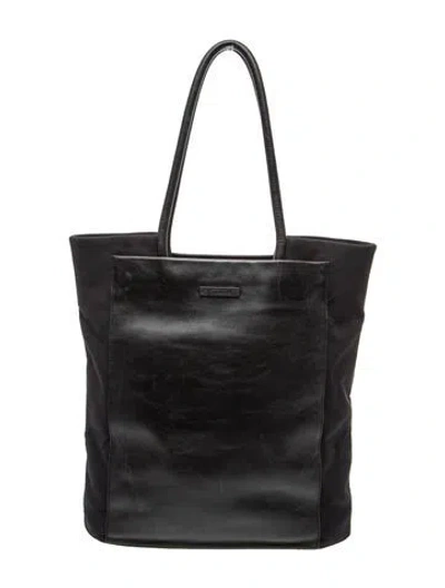 Pre-owned Tumi Nylon Tote In Black