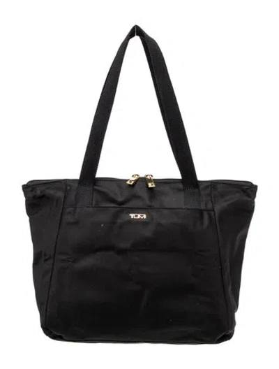 Pre-owned Tumi Nylon Tote In Black