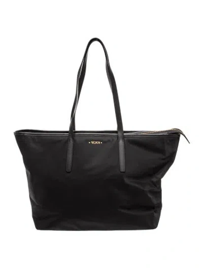 Pre-owned Tumi Nylon Tote In Black