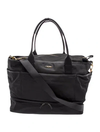 Pre-owned Tumi Nylon Tote In Black