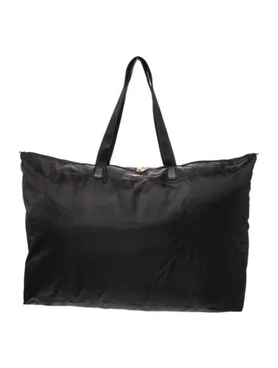 Pre-owned Tumi Nylon Tote In Black