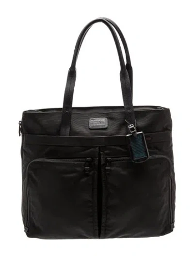 Pre-owned Tumi Nylon Tote In Black