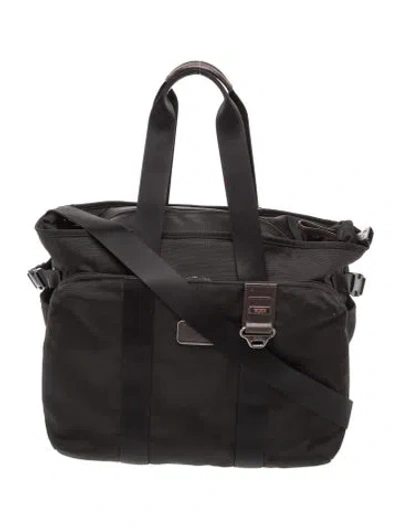 Pre-owned Tumi Nylon Tote In Black