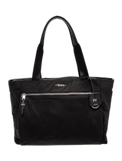 Pre-owned Tumi Nylon Tote In Black