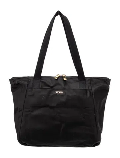 Pre-owned Tumi Nylon Tote In Black