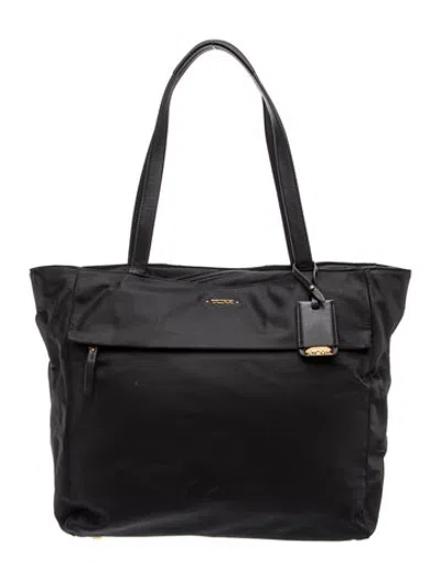 Pre-owned Tumi Nylon Tote In Black