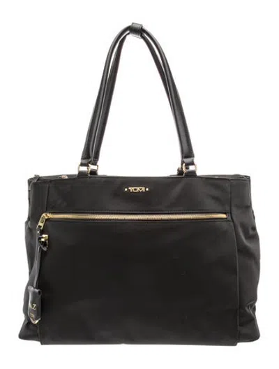 Pre-owned Tumi Nylon Tote In Black