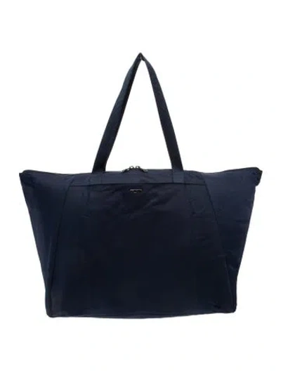 Pre-owned Tumi Nylon Tote In Blue