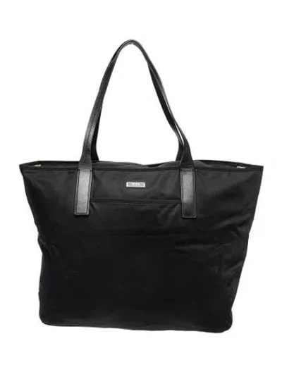 Pre-owned Tumi Nylon Tote In Gray