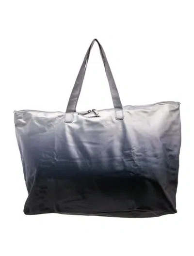Pre-owned Tumi Nylon Tote In Grey