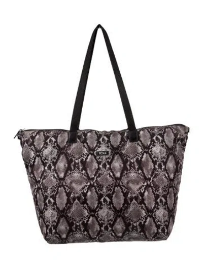 Pre-owned Tumi Nylon Tote In Multi