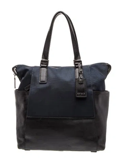 Pre-owned Tumi Nylon Tote In Multi
