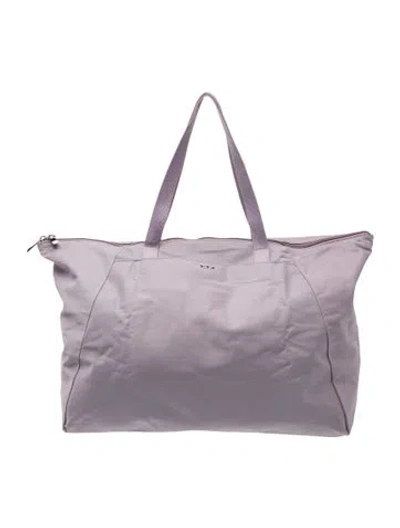 Pre-owned Tumi Nylon Tote In Purple