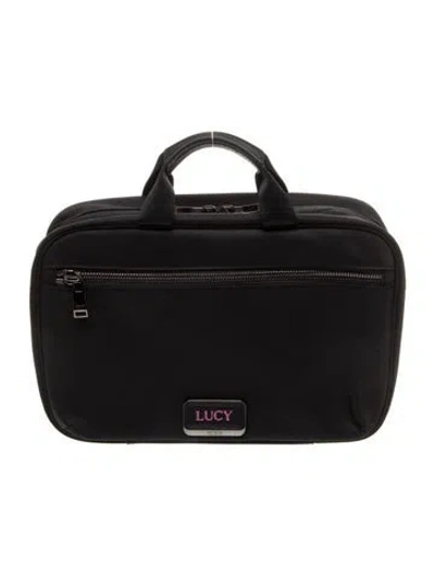 Pre-owned Tumi Nylon Travel Cosmetic Bag W/tags In Black