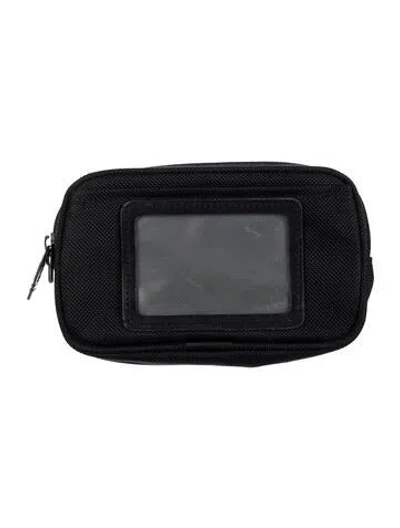 Pre-owned Tumi Nylon Travel Pouch In Black