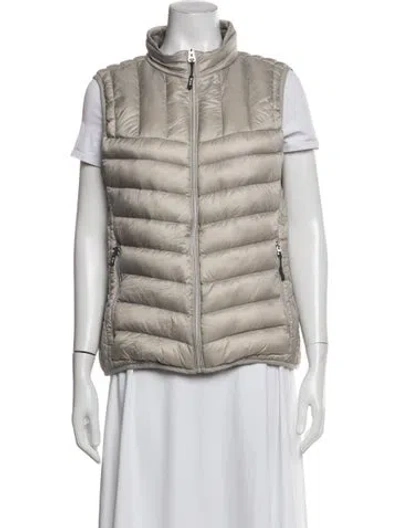 Pre-owned Tumi Nylon Vest In Neutrals