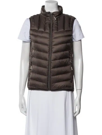 Pre-owned Tumi Nylon Vest In Purple