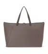 Tumi Nylon Voyageur Just In Case Foldable Tote Bag In Purple