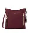 Tumi Voyageur Tyler Nylon Crossbody Bag In Red