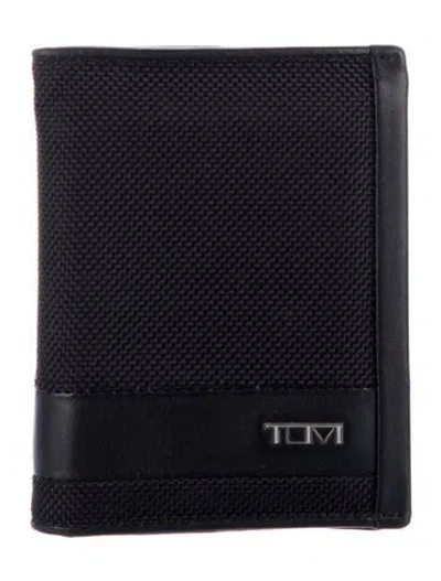 Pre-owned Tumi Nylon Wallet In Black