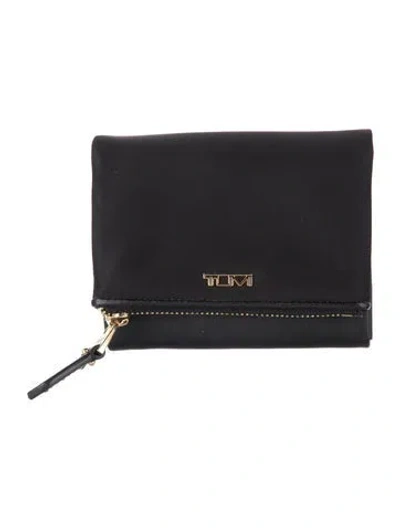 Pre-owned Tumi Nylon Wallet In Black