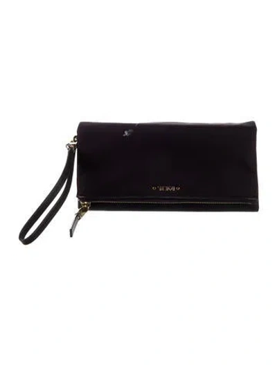 Pre-owned Tumi Nylon Wallet In Purple