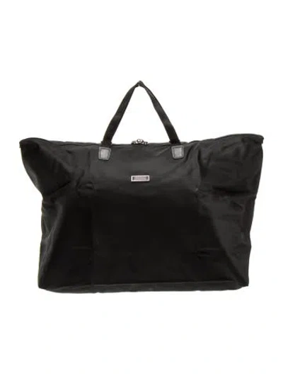 Pre-owned Tumi Nylon Weekender Bag In Black