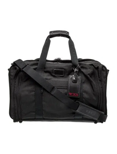 Pre-owned Tumi Nylon Weekender Bag In Black