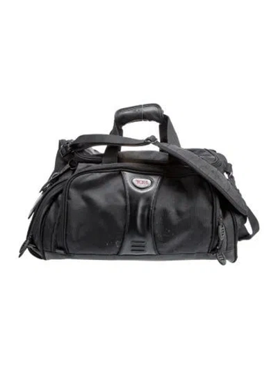Pre-owned Tumi Nylon Weekender Bag In Black