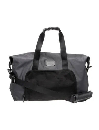 Pre-owned Tumi Nylon Weekender Bag In Black