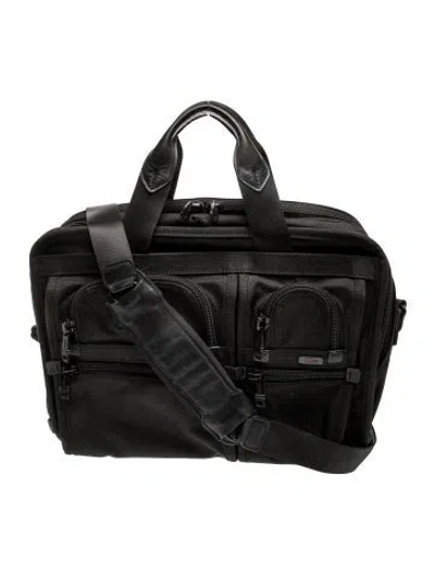 Pre-owned Tumi Nylon Weekender Bag In Black