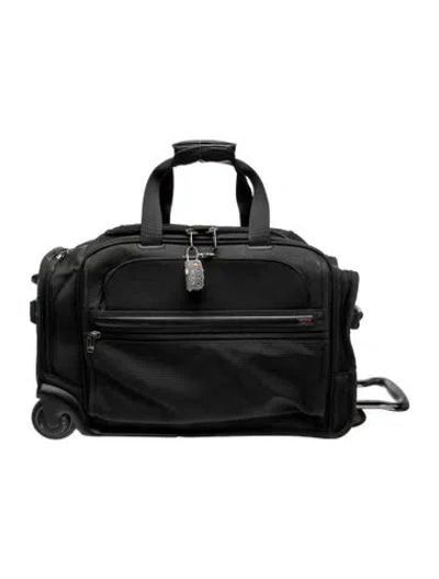 Pre-owned Tumi Nylon Weekender Bag In Black