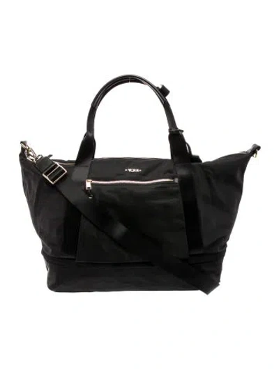 Pre-owned Tumi Nylon Weekender Bag In Black