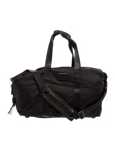 Pre-owned Tumi Nylon Weekender Bag In Black